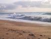 Waves breaking