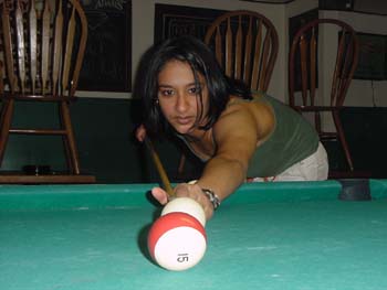 Reena-Playing_Pool
