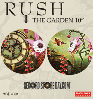The Garden picture disk, click to enlarge