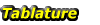 Tablature
